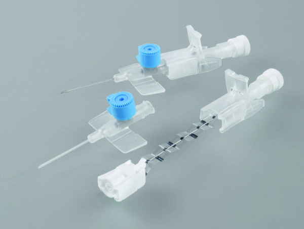 BD Venflon TM Pro Safety Sicherheits- venenverweilkatheter mit Zuspritzventil 22 G blau (1 Pkg. = 50 Stk.)