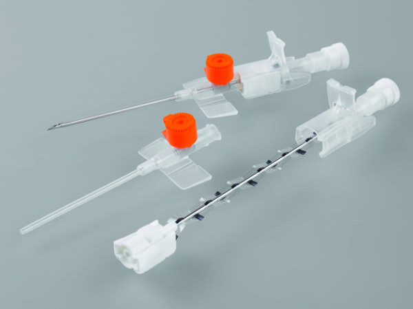 BD Venflon TM Pro Safety Sicherheits- venenverweilkatheter mit Zuspritzventil 14 G orange  (1 Pkg = 50Stk.)