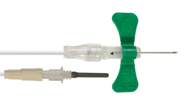 BD Vacutainer Push Button Blutentnahmeset + Luer Adapter 21G grün (1 Pkg.=50 Stk.)